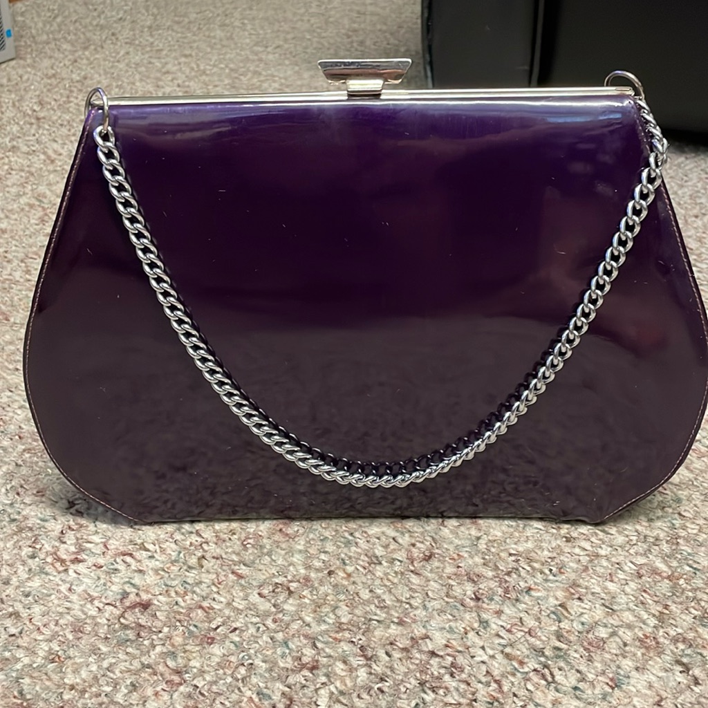 Vintage 60s Patent Leather Purse